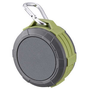 オーム電機 Bluetoothスピーカー AudioComm グリーン  ASP-W170N
