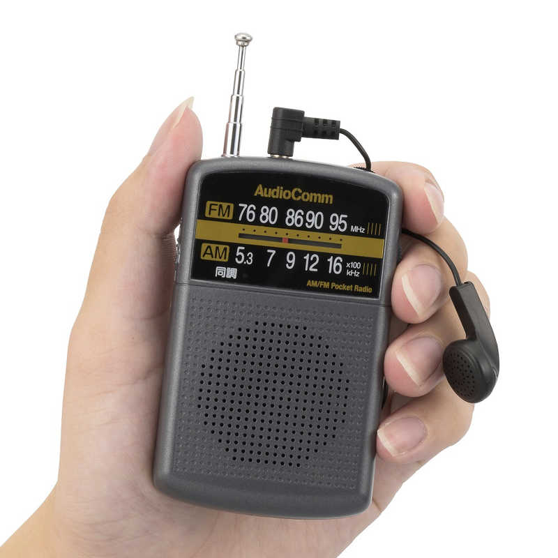 人気の贈り物が大集合 OHM ポケットラジオ ピンク RAD-P125N-P foodsecurity.me