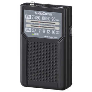 ŵ AM/FMݥåȥ饸 Ĺ AudioComm ֥å Υ磻FMб /AM/FM RADP136NK