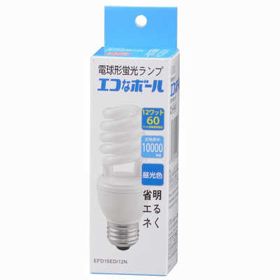 bluesky2点 信楽のかわいいやつ 徳利形オブジェとゴムの球体 オーム電機 エコなボール 電球形蛍光灯 E26 スパイラル形 60W
