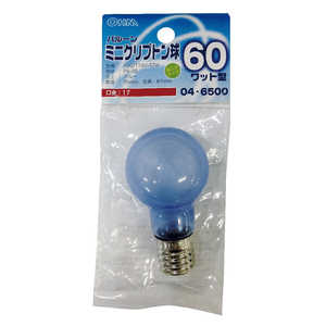 オーム電機 電球クリプトン球 ブルー [E17 /青色 /1個 /一般電球形] LB-PS3760K-BA