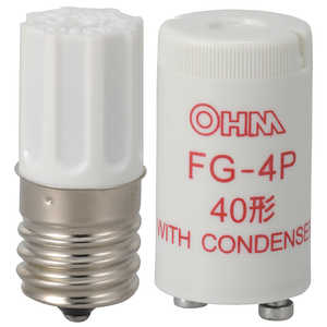オーム電機 点灯管グロー球セットFG1E+FG4P FG1E/4P オーム電機 点灯管グロー球セットFG1E+FG4P FG1E/4P