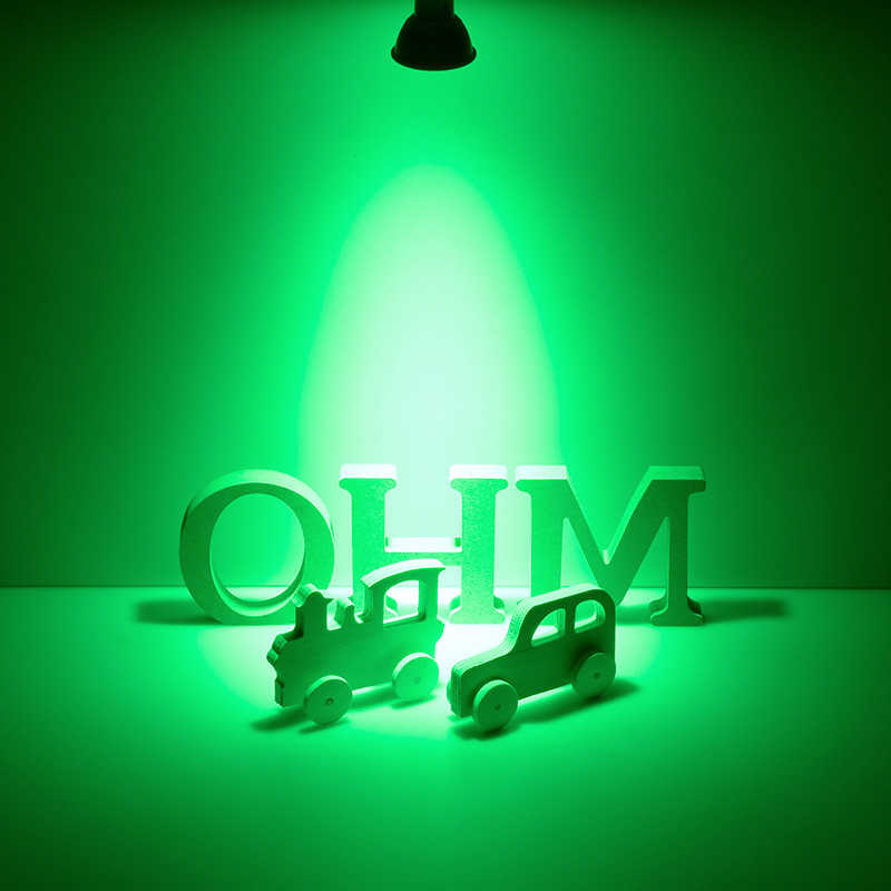 オーム電機 オーム電機 LED電球 ハロゲンランプ形 E11 調光器対応 中角タイプ 緑色 LDR7G-M-E11/D11 LDR7G-M-E11/D11