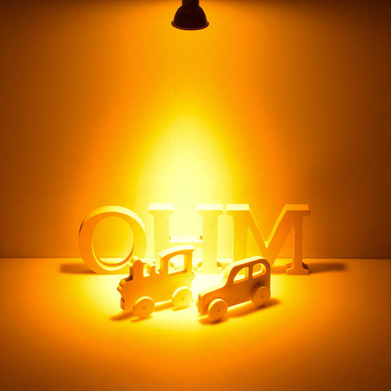 オーム電機 オーム電機 LED電球 ハロゲンランプ形 E11 調光器対応 中角タイプ 黄色 LDR7Y-M-E11/D11 LDR7Y-M-E11/D11