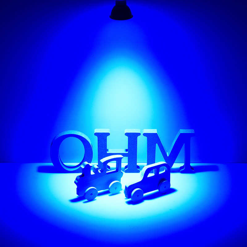 オーム電機 オーム電機 LED電球 ハロゲンランプ形 E11 調光器対応 広角タイプ 青色 LDR7B-W-E11/D11 LDR7B-W-E11/D11