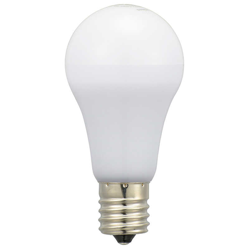 オーム電機 オーム電機 LED電球 小形[E17/60形相当 電球色]2個入り LDA6L-G-E17IH92-2 LDA6L-G-E17IH92-2
