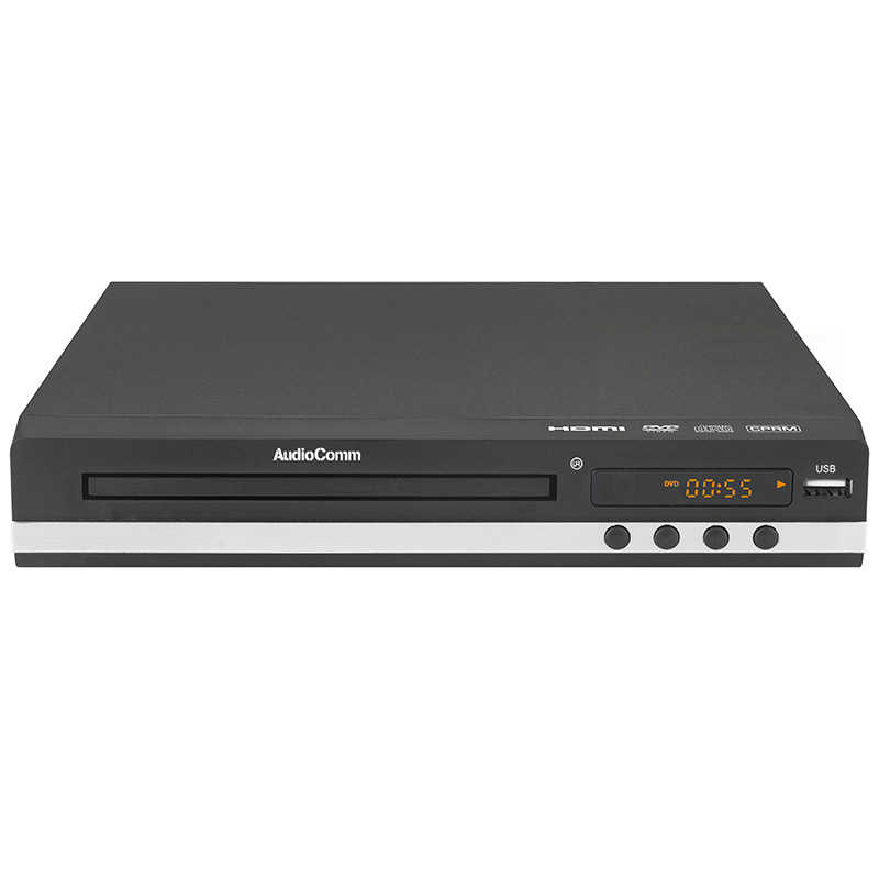 オーム電機 オーム電機 HDMI端子付 DVDプレーヤー ブラック DVD-718H DVD-718H