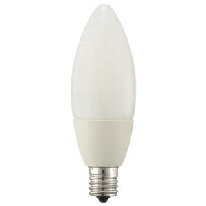 オーム電機 LED電球 フィラメント シャンデリア形 E17 60形相当 LDC6L-E17W6