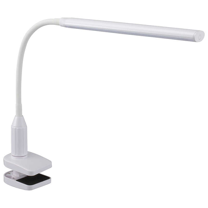 オーム電機 オーム電機 LEDデスクライト クランプタイプ ホワイト LTC-LS24-W LTC-LS24-W