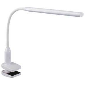 オーム電機 LEDデスクライト クランプタイプ ホワイト LTC-LS24-W オーム電機 LEDデスクライト クランプタイプ ホワイト LTC-LS24-W