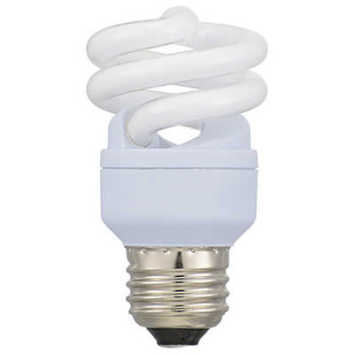 オーム電機 エコ電球スパイラル40WタイプE26電球色 ECOdeQ