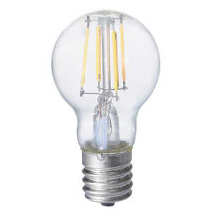 オーム電機 LEDフィラメントタイプクリプトン球［E17 25W相当 電球色 1個 全方向タイプ］ LDA2L-E17 C6/PS35