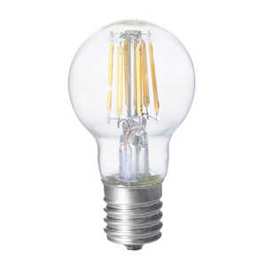 オーム電機 LEDフィラメントタイプクリプトン球 E17 40形相当 電球色 [E17 /一般電球形 /40W相当 /電球色 /1個 /全方向タイプ] LDA4L-E17C6/PS35