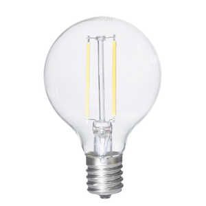 オーム電機 LEDフィラメントタイプ小丸球［E17 ボール電球形 25W相当 電球色 1個 全方向タイプ］ LDA2L-E17 C6/LBG5