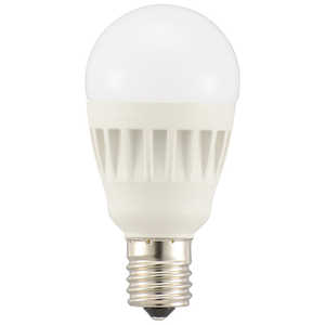 オーム電機 LED電球小形E1760形相当電球色 ［E17 /一般電球形 /60W相当 /電球色 /1個 /広配光タイプ］ LDA6L-G-E17IS51