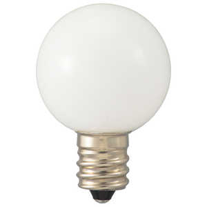 オーム電機 LEDミニボール球装飾用 G30/E12/0.5W/15lm/電球色 LDG1L-H-E1213 [E12 /電球色 /1個 /ボール電球形]