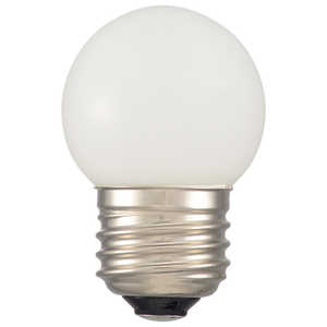 オーム電機 LEDミニボール球装飾用 E26/78lm/電球色 LDG1L-H13