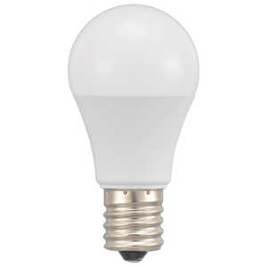 オーム電機 LED電球小形E1725形相当昼白色 ［E17 /一般電球形 /25W相当 /昼白色 /1個 /広配光タイプ］ LDA2N-G-E17AG6