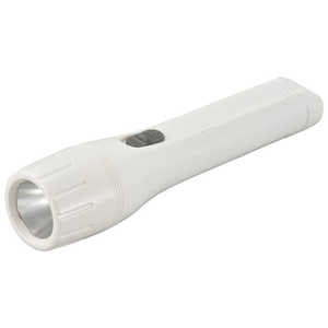 オーム電機 LED懐中ライト 48lm 電池付き ［LED / 単3乾電池×2］ LHP-04C5