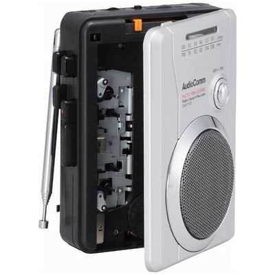 オーム電機 AM/FMラジオカセットレコーダー CAS-710Z の通販