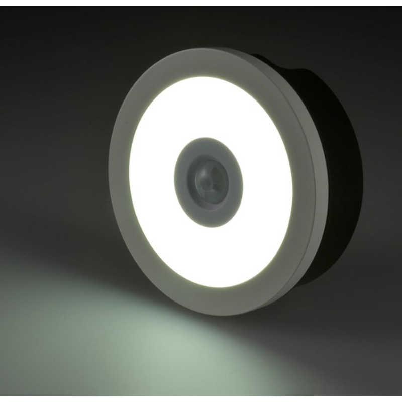 オーム電機 オーム電機 【屋内用】LEDタッチセンサーライト 明暗･人感センサー付 NIT-BAM2Y-WN (白色) NIT-BAM2Y-WN (白色)