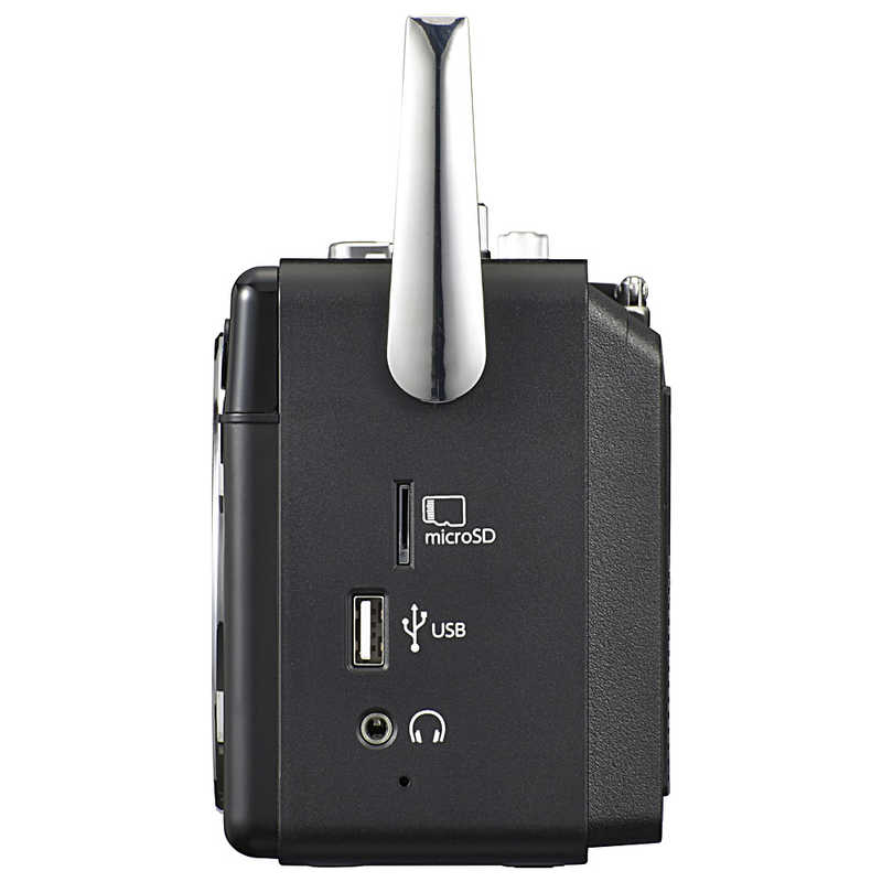 オーム電機 オーム電機 拡声器機能付きラジカセ AudioComm ブラック [ワイドFM対応 /Bluetooth対応] RCS-SUB920R RCS-SUB920R