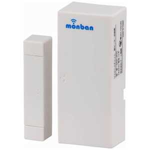 オーム電機 ワイヤレスチャイム ｢monban｣ 扉開閉センサー送信機 OCH-M70