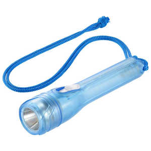 オーム電機 LED懐中電灯 ブルー LHP-06B5-A オーム電機 LED懐中電灯 ブルー LHP-06B5-A