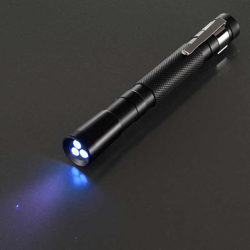 オーム電機 オーム電機 LED UVブラックライト 3灯式 375nm ブラック LHA-UV375/3-K LHA-UV375/3-K