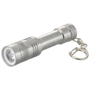 オーム電機 LEDミニライトシルバー ［LED / 単4乾電池×1 / 防水対応］ LH-MY41-S2