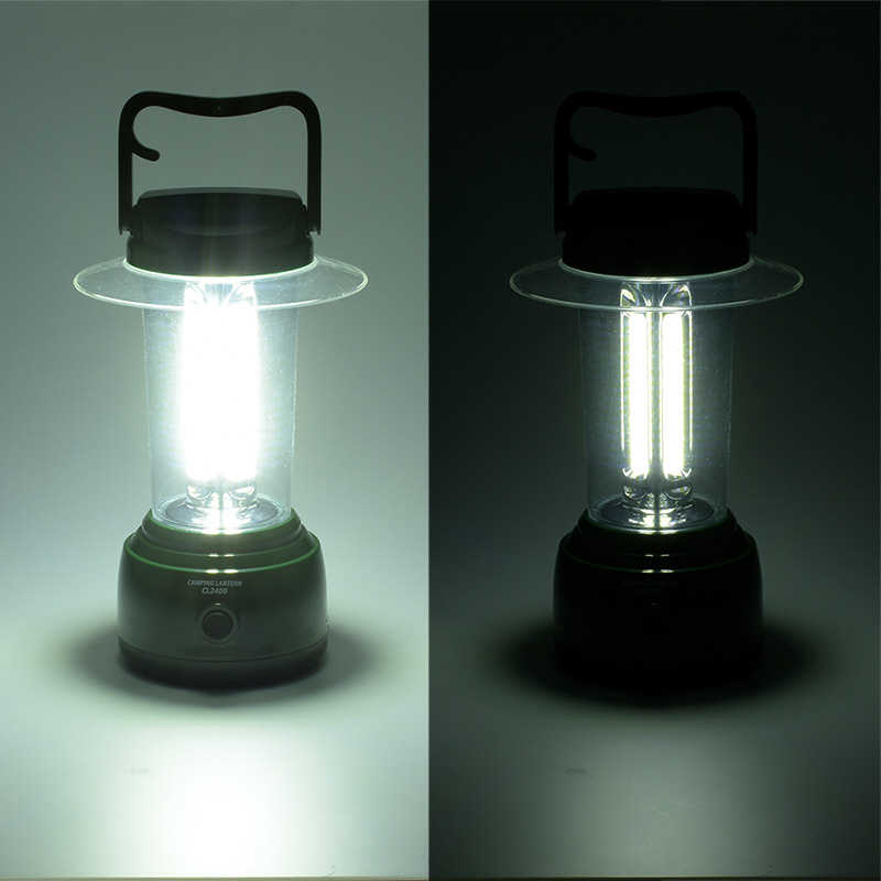 オーム電機 オーム電機 LEDキャンピングランタン LN-CL2400-G [LED /単1乾電池×4 /防水] LN-CL2400-G [LED /単1乾電池×4 /防水]