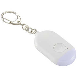 オーム電機 LEDミニライト 防犯アラーム付き 充電式 KH-SOS1-W オーム電機 LEDミニライト 防犯アラーム付き 充電式 KH-SOS1-W