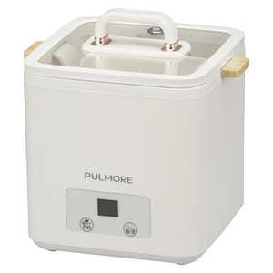 オーム電機 エッグクッカー PULMORE ホワイト COK-UT30W オーム電機 エッグクッカー PULMORE ホワイト COK-UT30W