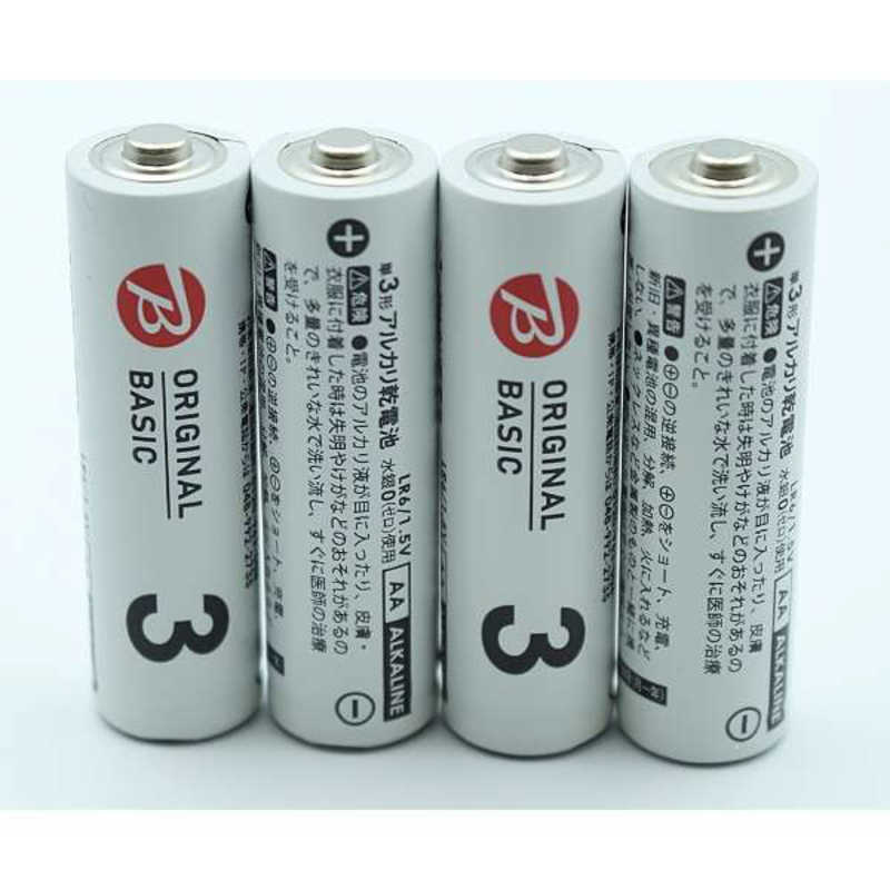 ORIGINALBASIC ORIGINALBASIC 単三形アルカリ乾電池10本パック LR6BKOS-10P LR6BKOS-10P