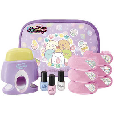 新品 ラブネイル すみっコぐらしDXセット パープル アガツマ ラブネイル ネイルスタンパー すみっコぐらしDXセット の通販