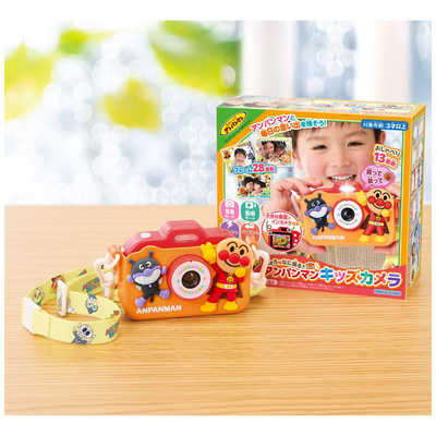 きょうはなに撮る？アンパンマンキッズカメラ おまけ付・巾着)きょうはなに撮る？アンパンマンキッズカメラ ( 1