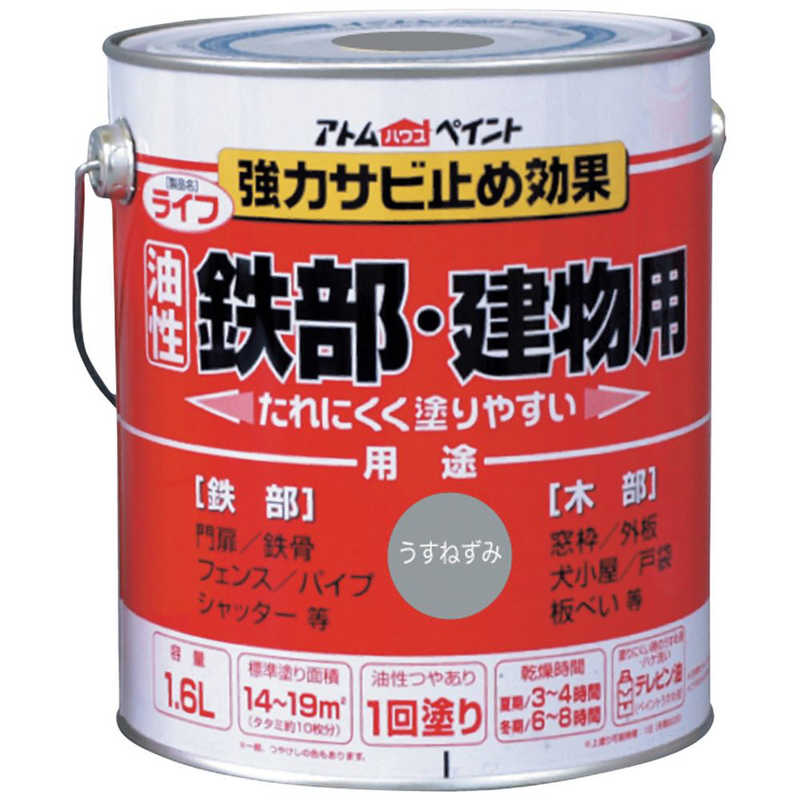 訳あり品送料無料 アトムハウスペイント 油性カラーニス 250ML ローズ 2缶セット