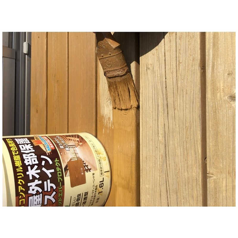 アトムハウスペイント 水性ウッドエバープロテクト(耐久ステイン) 14L ダークオーク