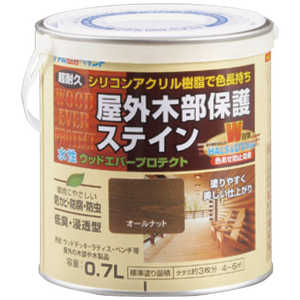 アトムサポート アトムペイント水性ウッドエバープロテクト07Lオールナット 00001-08905 アトムサポート アトムペイント水性ウッドエバープロテクト07Lオールナット 00001-08905