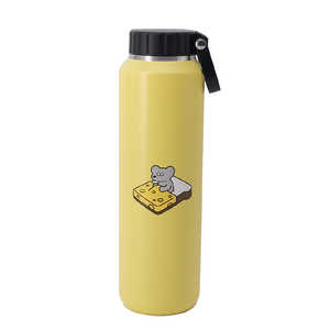 MOZ ANDY ステンレスボトル ハンドル付 710ml イエロー 555039 MOZ ANDY ステンレスボトル ハンドル付 710ml イエロー 555039