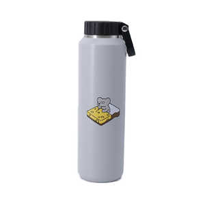 MOZ ANDY ステンレスボトル ハンドル付 710ml グレー 555046 MOZ ANDY ステンレスボトル ハンドル付 710ml グレー 555046