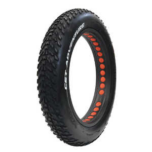 CST 20×4.0FATタイヤ1本タグ 黒 CMT07