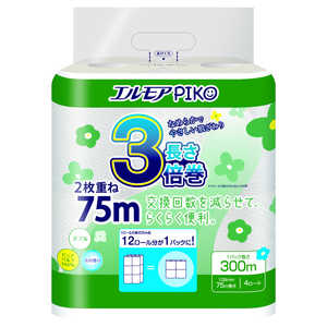 カミ商事 エルモアピコ3倍巻4RW エルモアピコ3バイ4ロールダブル