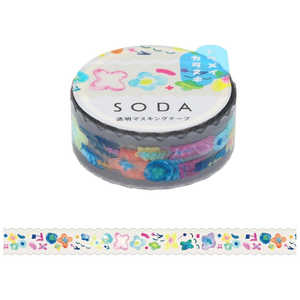 キングジム ソダ 透明マステ(ペタル) CMTD15003 キングジム ソダ 透明マステ(ペタル) CMTD15003