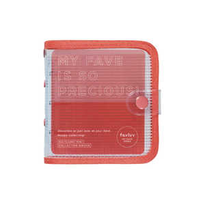 キングジム コレクションバインダ- favluv(ファブラブ) アカ FL5200アカ キングジム コレクションバインダ- favluv(ファブラブ) アカ FL5200アカ