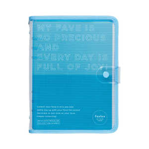 キングジム コレクションバインダ- favluv(ファブラブ) アオ FL5210アオ キングジム コレクションバインダ- favluv(ファブラブ) アオ FL5210アオ