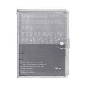キングジム コレクションバインダ- favluv(ファブラブ) グレー FL5210クレ キングジム コレクションバインダ- favluv(ファブラブ) グレー FL5210クレ