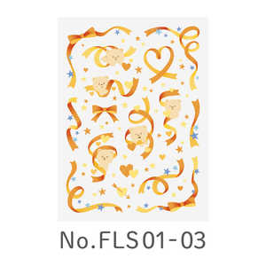 キングジム デコレーションステッカー リボン 03 favluv(ファブラブ) FLS0103 キングジム デコレーションステッカー リボン 03 favluv(ファブラブ) FLS0103