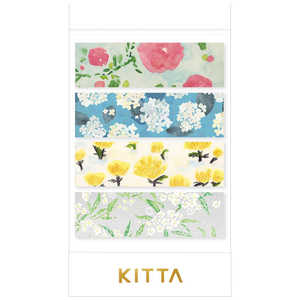 キングジム マスキングテープ(フラワ-7) KITTA(キッタ) KIT068 キングジム マスキングテープ(フラワ-7) KITTA(キッタ) KIT068