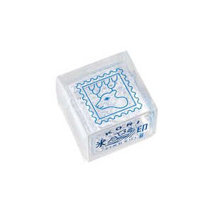 キングジム 透明スタンプ「氷印」 シカ CLS22-007 キングジム 透明スタンプ「氷印」 シカ CLS22-007